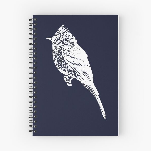 Item preview, Tufted Flycatcher White Design  designed and sold by designsasstultd.