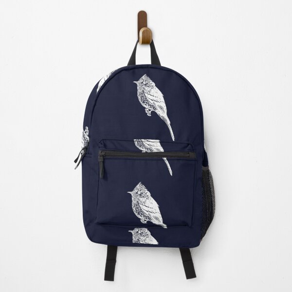 Item preview, Tufted Flycatcher White Design  designed and sold by designsasstultd.