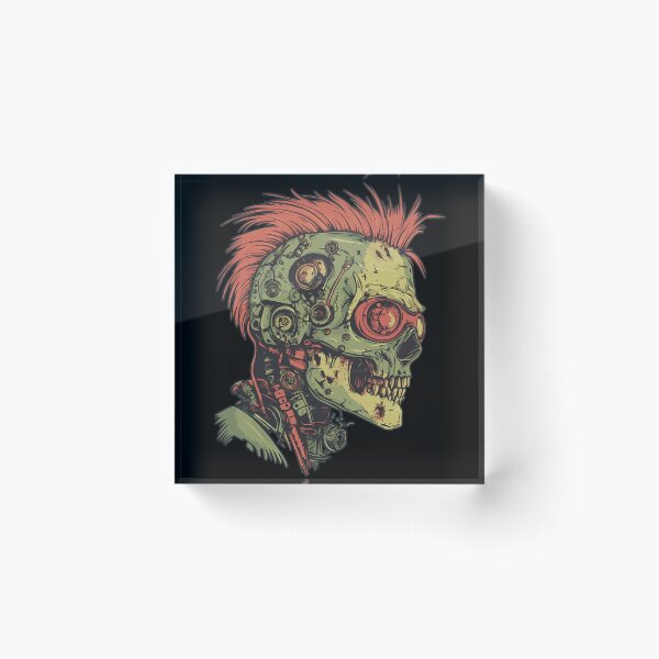 Item preview, Horror Punk Zombie Cyborg designed and sold by drizzd.