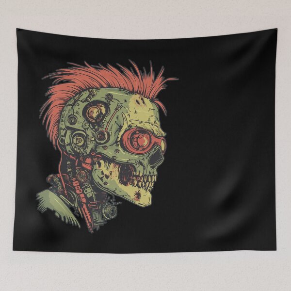 Item preview, Horror Punk Zombie Cyborg designed and sold by drizzd.