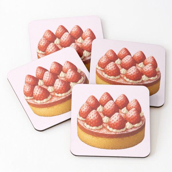 Item preview, Strawberry Sponge Cake  designed and sold by sakurashorty.