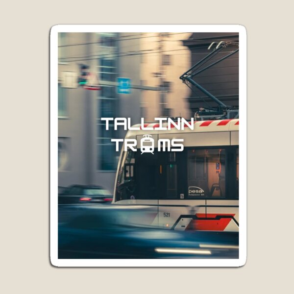 Aperçu de l'œuvre Tramways de Tallinn créée et vendue par Tallinn Trams || Fan Page.