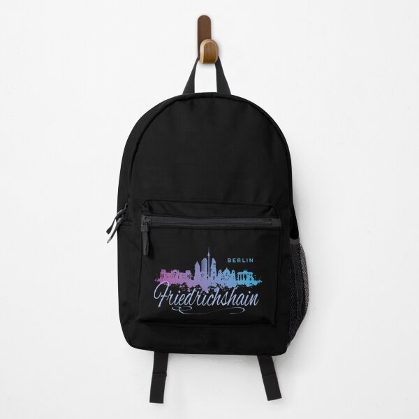 Item preview, Watercolor Berlin skyline with Friedrichshain lettering designed and sold by Ecmoprints.