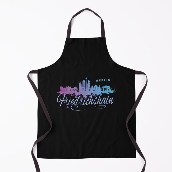 Item preview, Watercolor Berlin skyline with Friedrichshain lettering designed and sold by Ecmoprints.