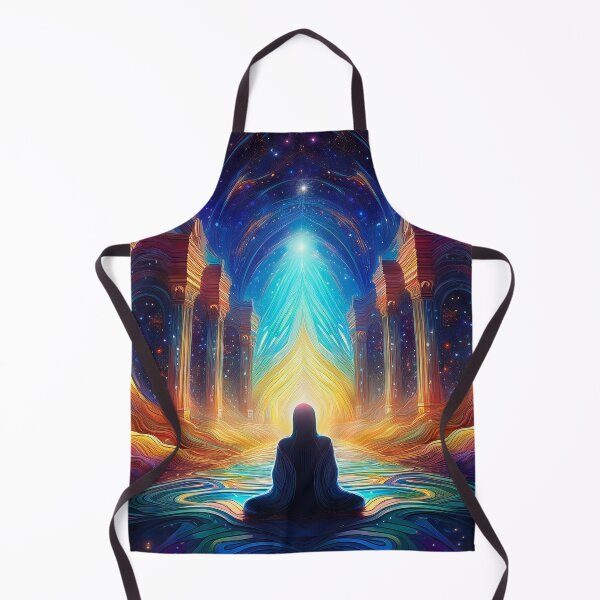 Item preview, The Cosmic Cathedral - Spiritual & Surrealist Art designed and sold by HighestMind_888.