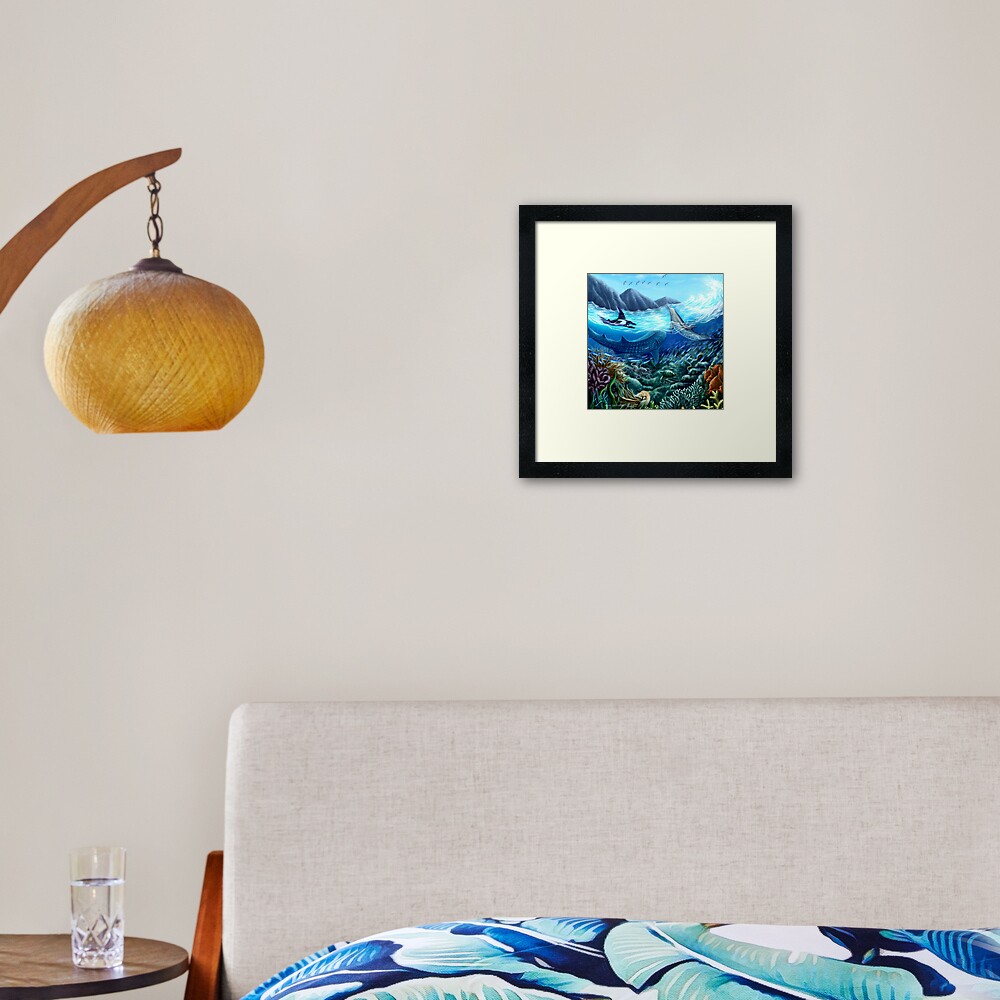 Item preview, Framed Art Print designed and sold by AerhalevArt.