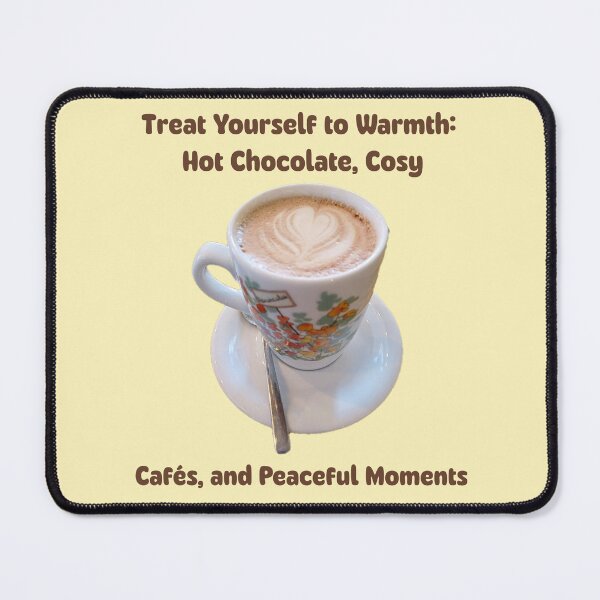 Item preview, Treat Yourself to Warmth: Hot Chocolate, Cosy Cafés, and Peaceful Moments designed and sold by Sibyl-Arts.
