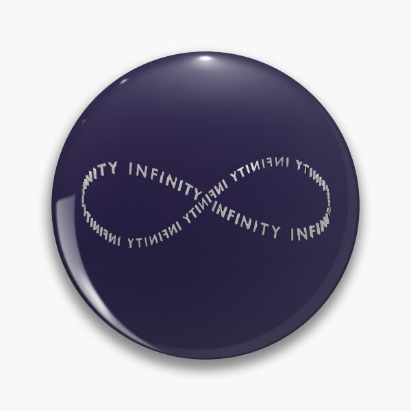 Item preview, Infinity text with an infinity symbol designed and sold by trepiu.