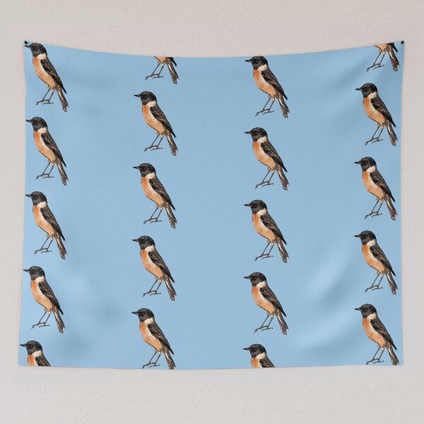 Item preview, Amur Stonechat Color Design  designed and sold by designsasstultd.