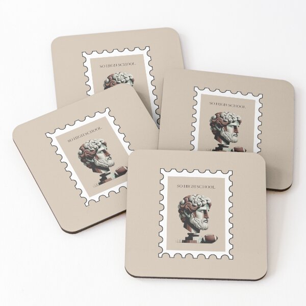 Item preview, so high school stamp designed and sold by sadieillust.