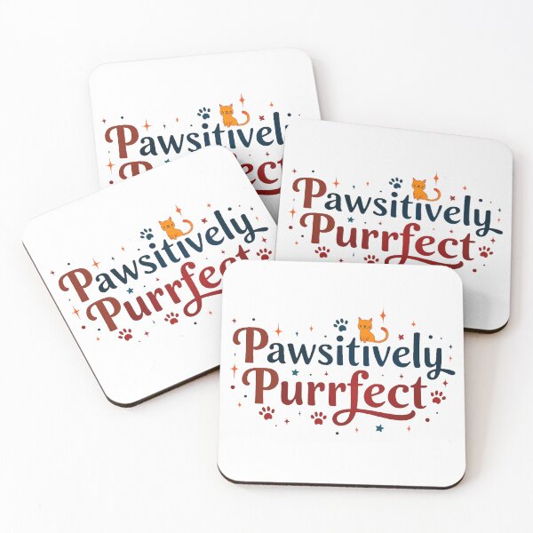 Item preview, Pawsitively Purrfect – Cute Cat & Dog Lover Design designed and sold by VIBECANVASSHOP .