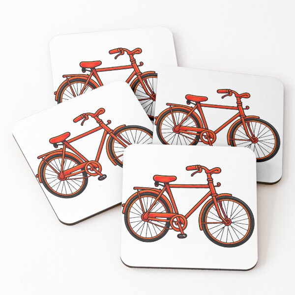 Item preview, a red bike designed and sold by Edratone.
