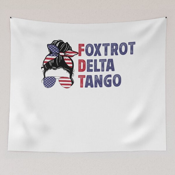 Item preview, Foxtrots Deltas Tangos Messy Bun Foxtrots Deltas Tango designed and sold by Dreamy-Scenes.