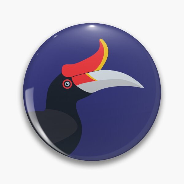 Item preview, Rhinoceros Hornbill illustration  designed and sold by Ryan  Ten.