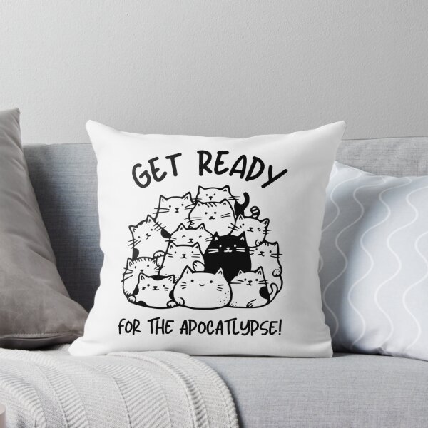 Item preview, Get Ready For The Apocatlypse! Funny Cat Lover Idea, Cat Mama, I love Cats designed and sold by KlaraMacinka.