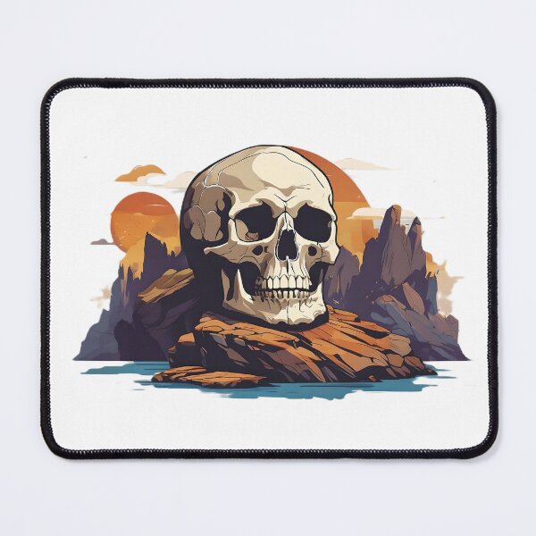 Item preview, Skull On A Rock designed and sold by Daemolitia Designs.