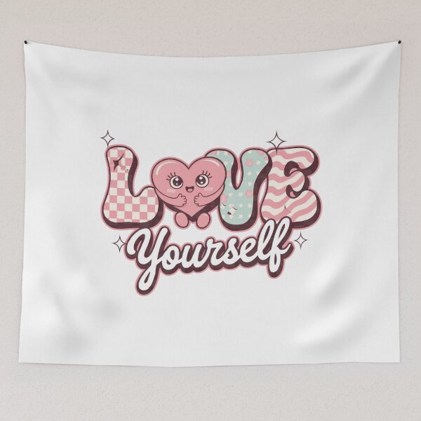 Item preview, love yourself designed and sold by SpaceForFuture.
