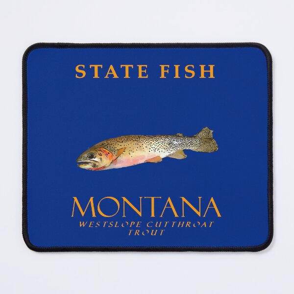 Item preview, Montana Territory Fish The Westslope Cutthroat Trout designed and sold by taiche.