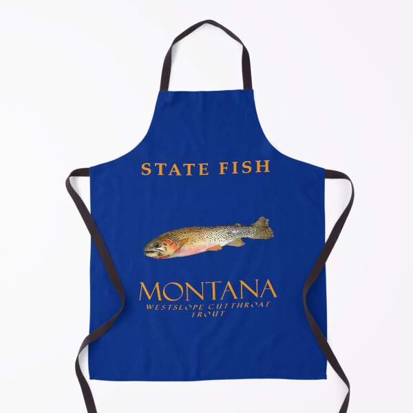 Item preview, Montana Territory Fish The Westslope Cutthroat Trout designed and sold by taiche.