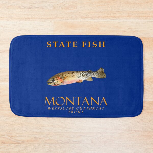 Item preview, Montana Territory Fish The Westslope Cutthroat Trout designed and sold by taiche.