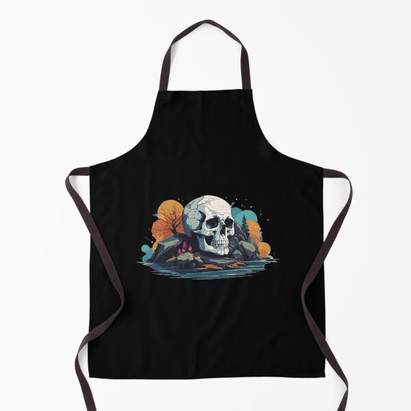 Item preview, Skull On A Rock designed and sold by Daemolitia Designs.