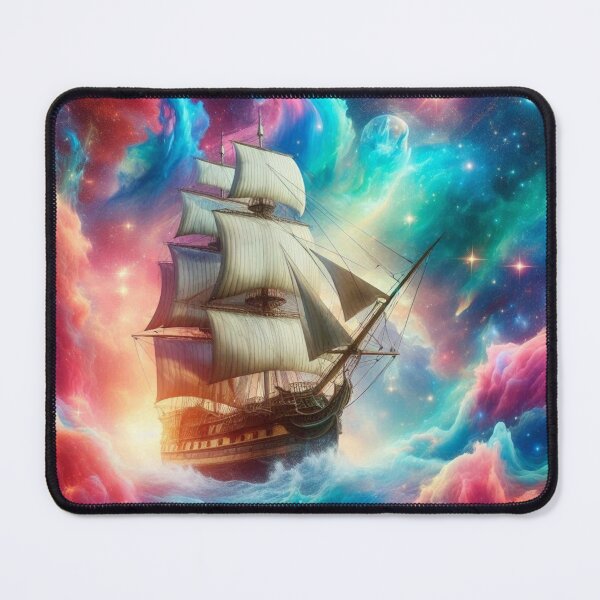 Item preview, old sailing ship in space designed and sold by Dogandesighn.