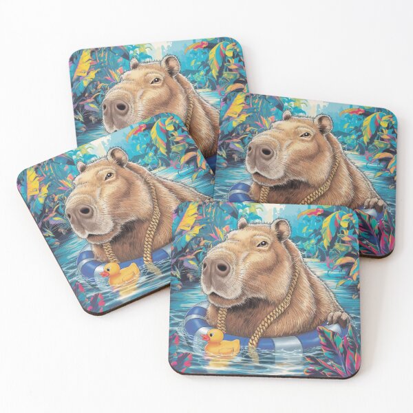 Item preview, father capybara designed and sold by SpaceForFuture.