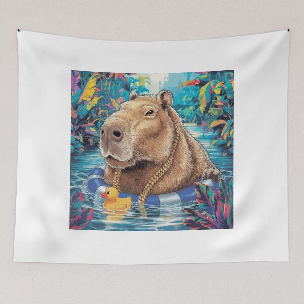 Item preview, father capybara designed and sold by SpaceForFuture.