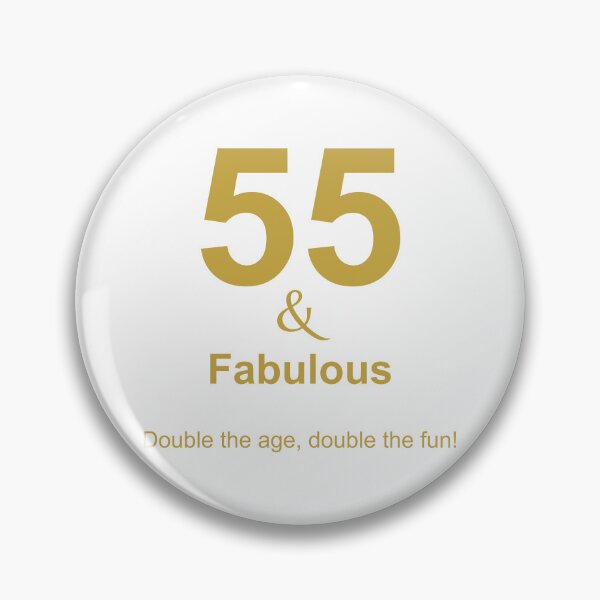 Item preview, 55 & Fabulous, Unique designed and sold by villacreativa.