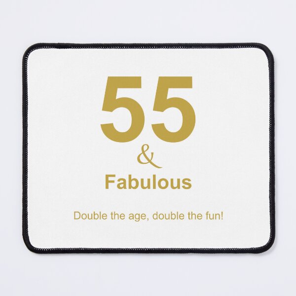 Item preview, 55 & Fabulous, Unique designed and sold by villacreativa.