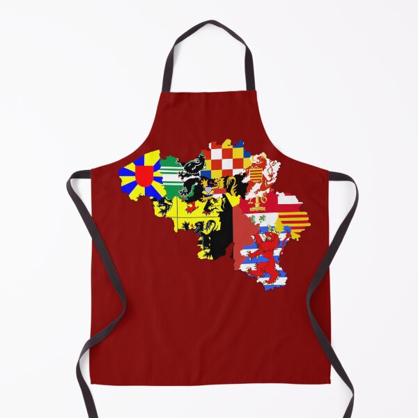 Item preview, Belgian Provinces Flags Map, Belgium designed and sold by Celticana.