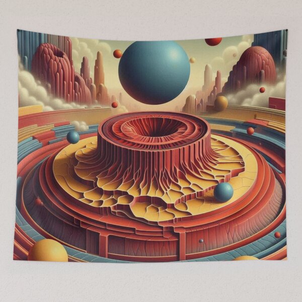 Item preview, Surreal volcano full of energy designed and sold by Sigtrix.