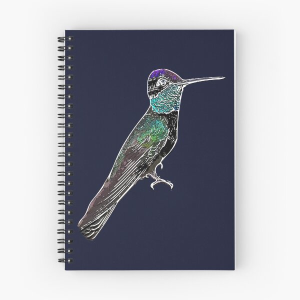 Item preview, Rivoli's Hummingbird White Alternate Design  designed and sold by designsasstultd.