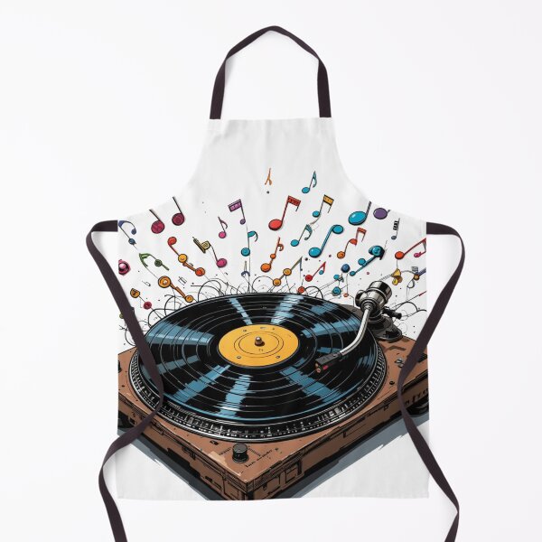 Aperçu de l'œuvre disque vinyle tournant sur une platine créée et vendue par Nimkaew.