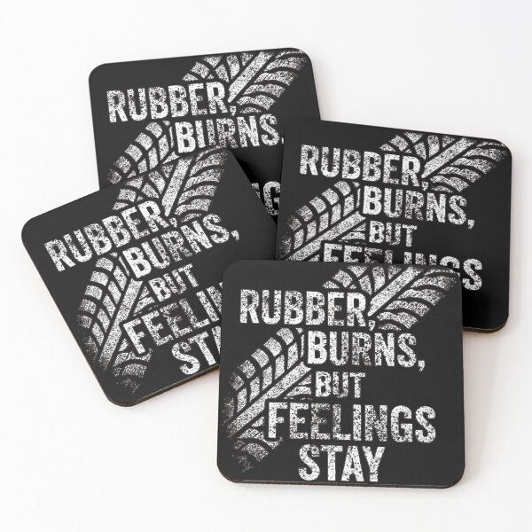 Item preview, Rubber Burns, Emotions Endure: Tire Print Passion Display designed and sold by CoolVisionStd.