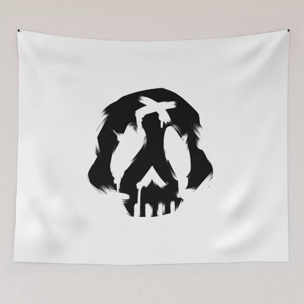 Item preview, Broken Skull Decal designed and sold by ClubAstro.
