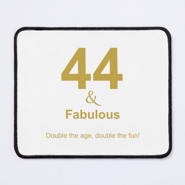 Item preview, 44 & Fabulous, Unique designed and sold by villacreativa.
