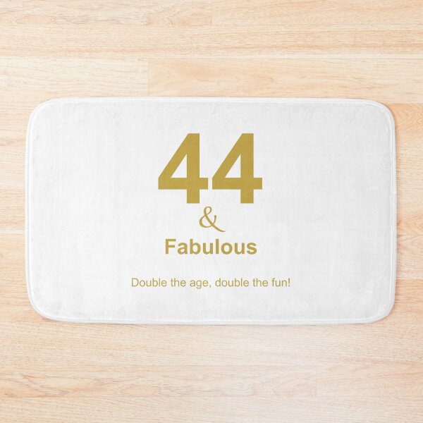 Item preview, 44 & Fabulous, Unique designed and sold by villacreativa.