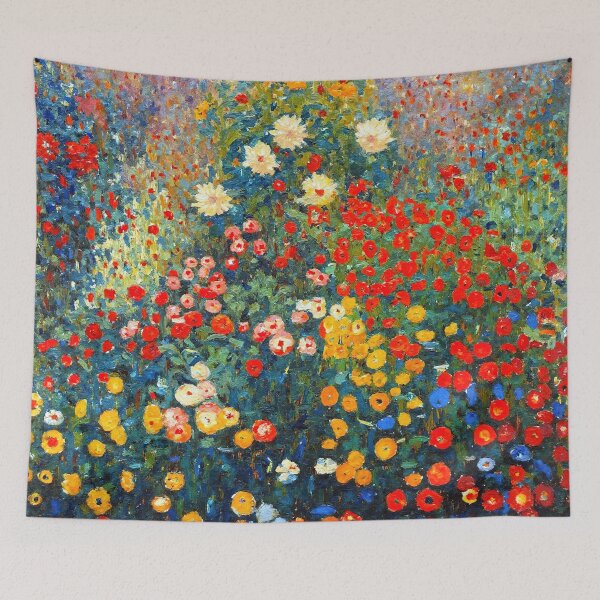 Item preview, Flower Garden - Gustav Klimt designed and sold by maniacfitness.