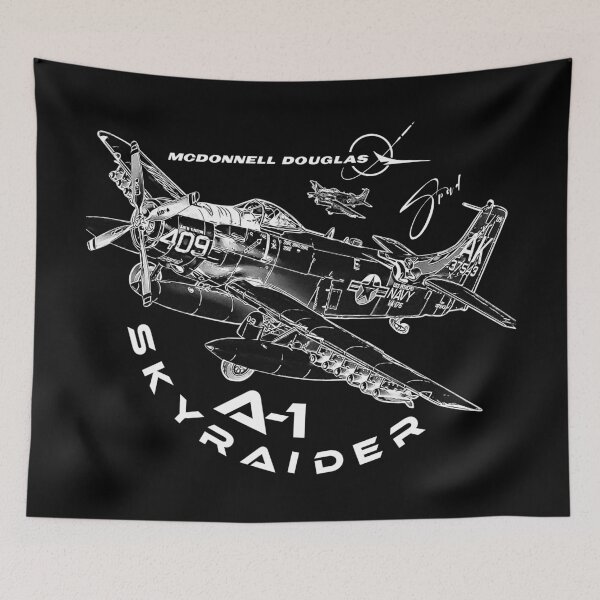 Item preview, Douglas A-1 Skyraider Attack Aircraft designed and sold by Aerolovers.