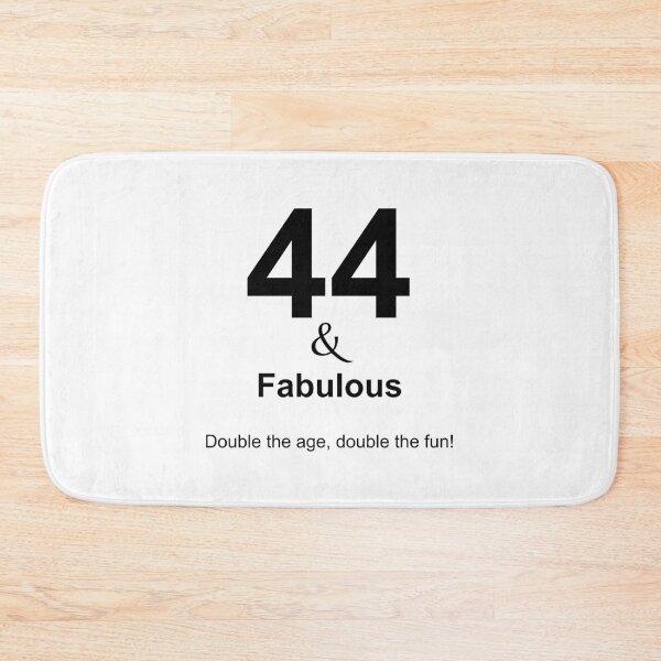 Item preview, 44 & Fabulous, Unique designed and sold by villacreativa.