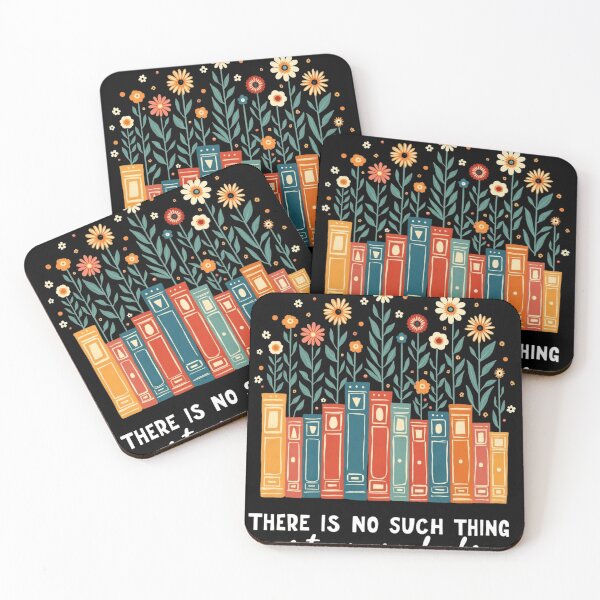 Item preview, There Is No Such Thing as Too Many Books - Artistic Floral Design designed and sold by haitrieuic96.