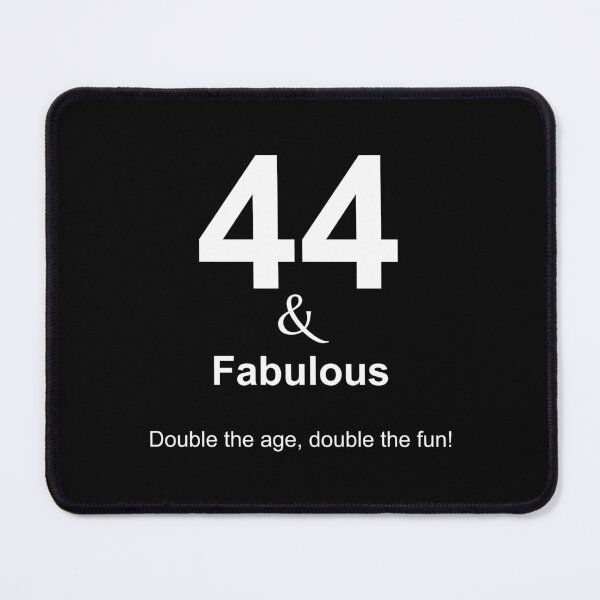 Item preview, 44 & Fabulous, Unique designed and sold by villacreativa.