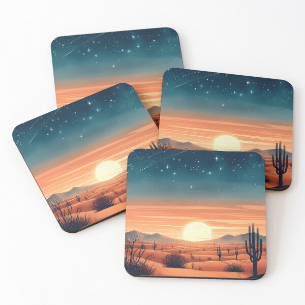 Item preview, Sunset Desert designed and sold by Visual Nomad Club.