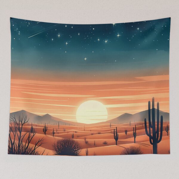 Item preview, Sunset Desert designed and sold by Visual Nomad Club.