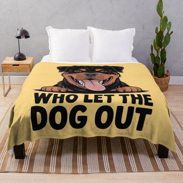 Item preview, Rottweiler - Who let the dog out designed and sold by 123ks.