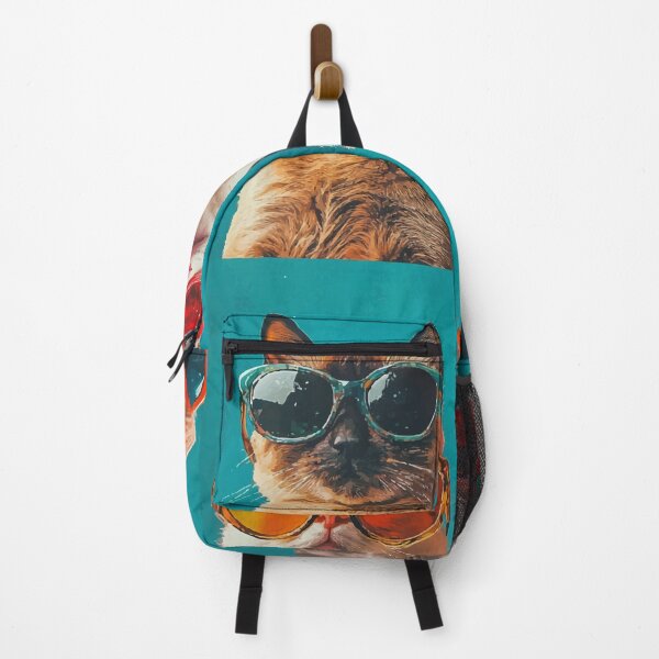 Item preview, Cool Cats in Retro Shades – Funky Duo designed and sold by Moss and Moon Studio.