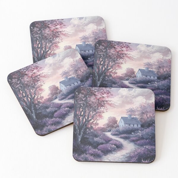 Item preview, 1234 Cottage Landscape designed and sold by nikoart001.