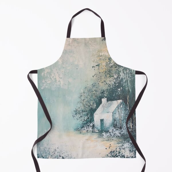 Item preview, 1235 Cottage Landscape designed and sold by nikoart001.