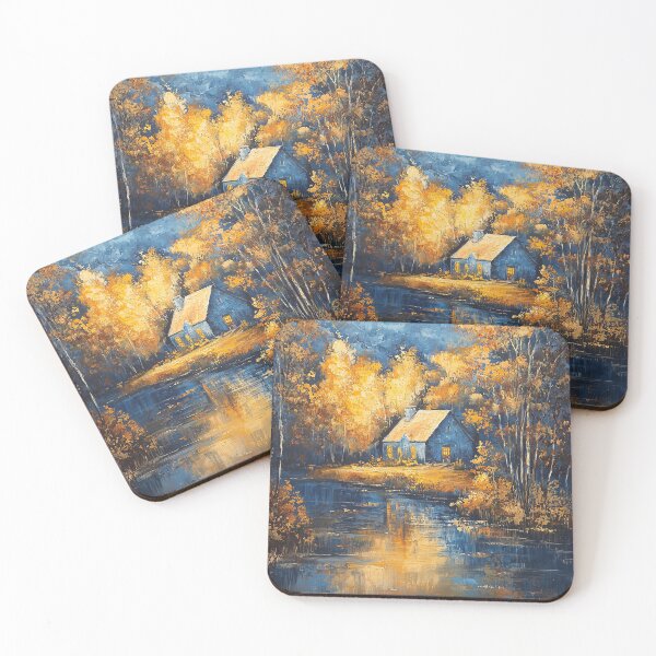 Item preview, 1236 Cottage Landscape designed and sold by nikoart001.